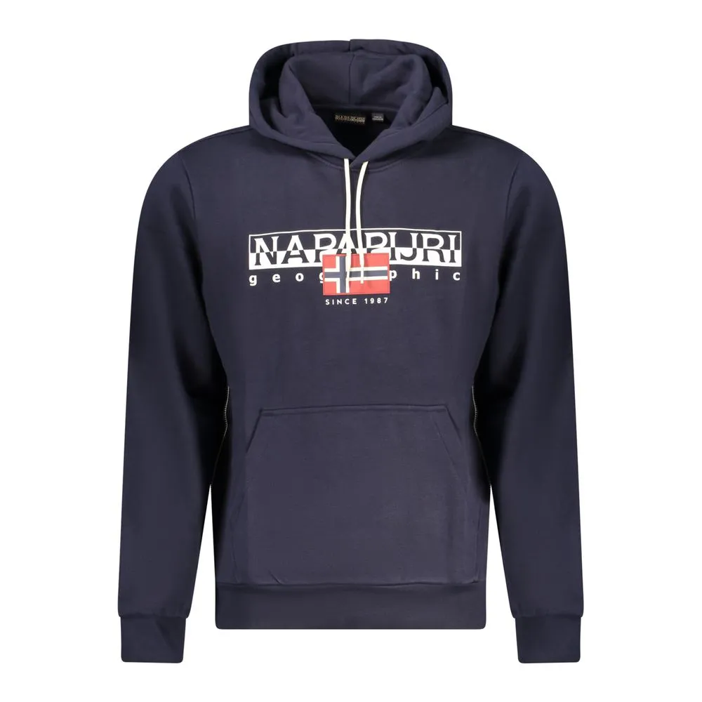 Napapijri Men's Blue Cotton Sweater
