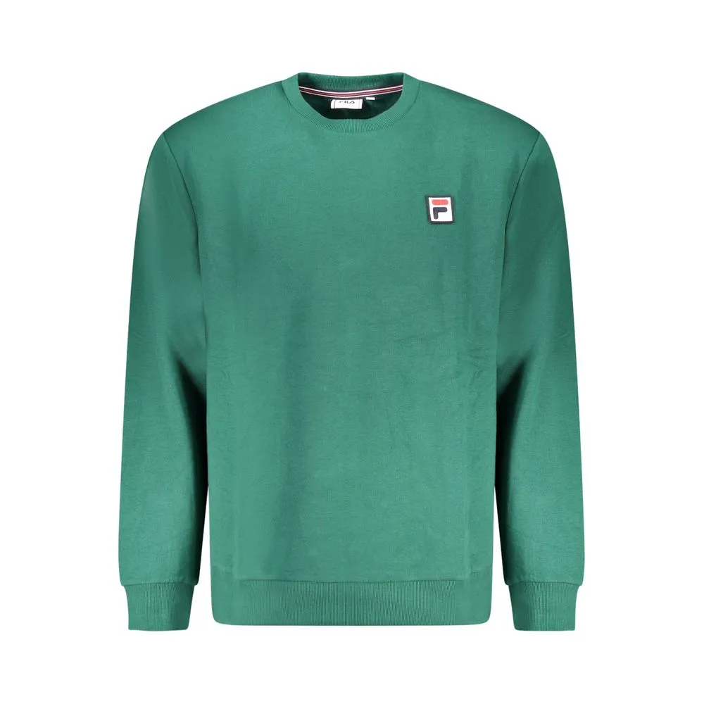 Fila Men's Green Cotton Sweater