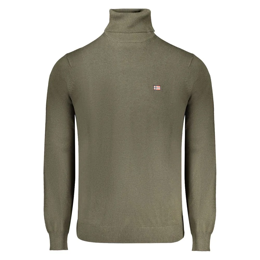 Norway 1963 Men's Green Polyester Sweater