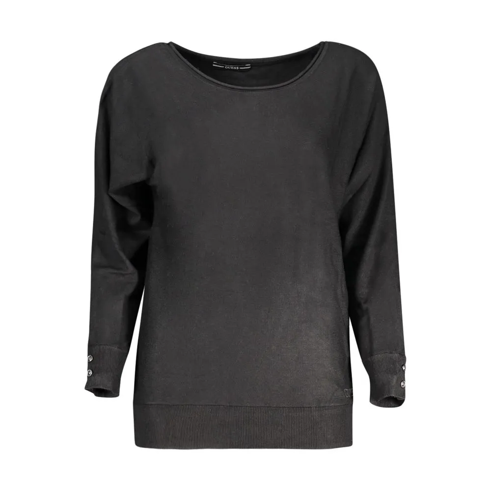 Guess Jeans Women's Black Viscose Sweater