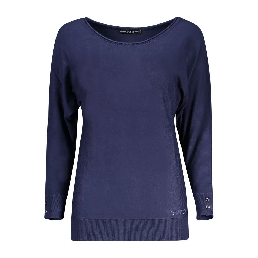 Guess Jeans Women's Blue Viscose Sweater