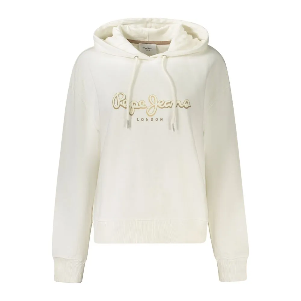 Pepe Jeans White Cotton Women Sweater