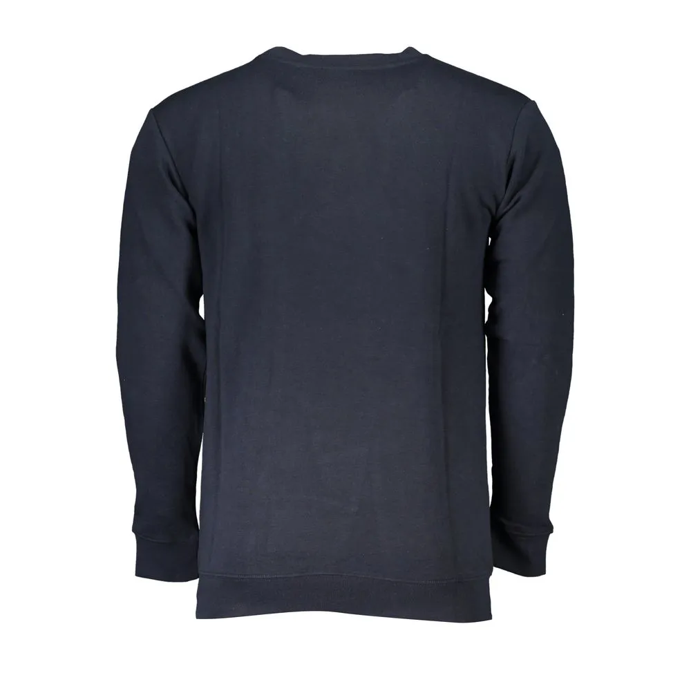 Cavalli Class Men's Blue Cotton Sweater