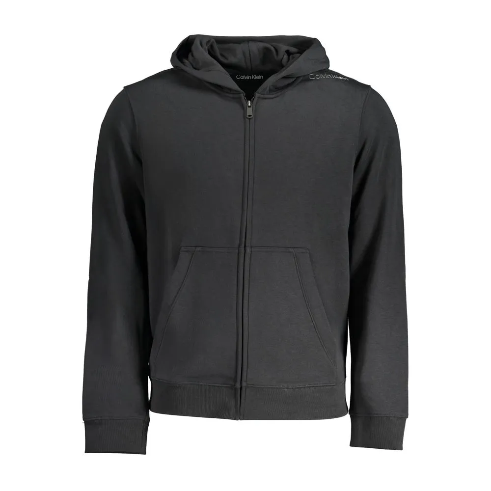 Calvin Klein Men's Black Polyester Sweater