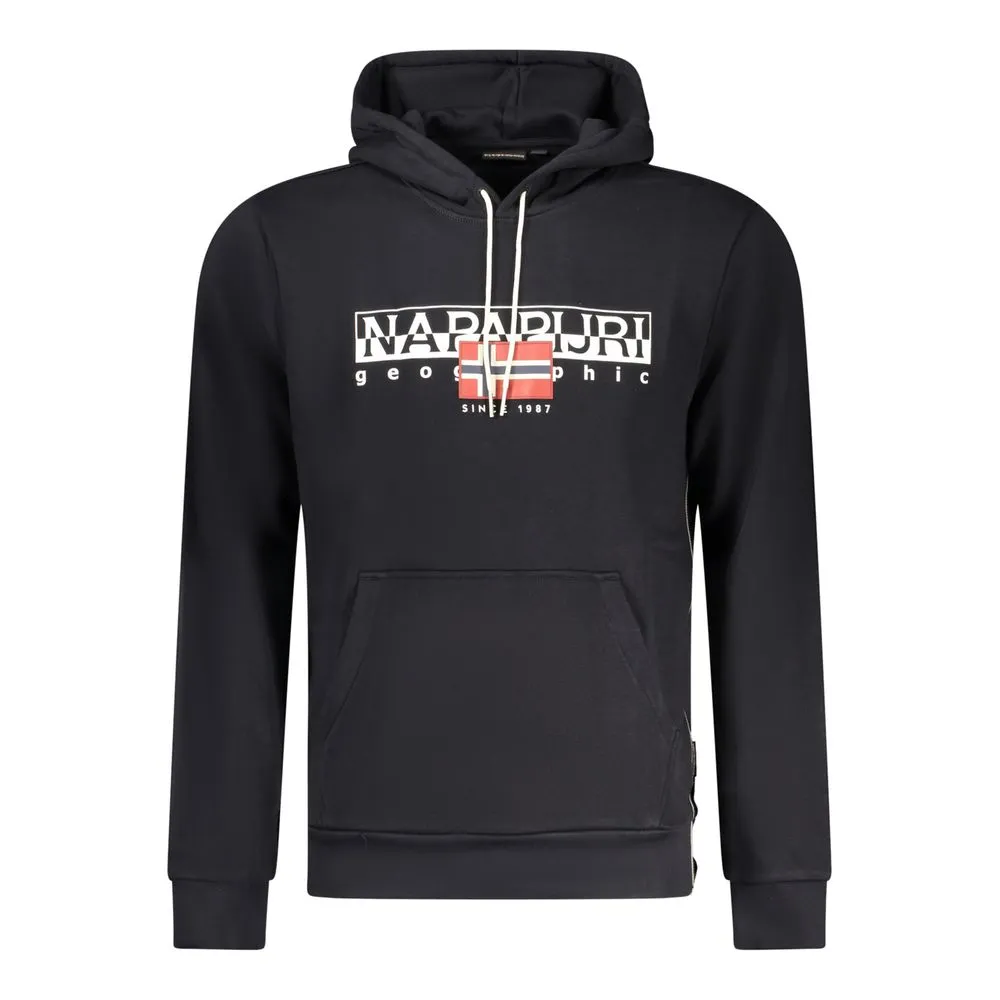 Napapijri Men's Black Cotton Sweater