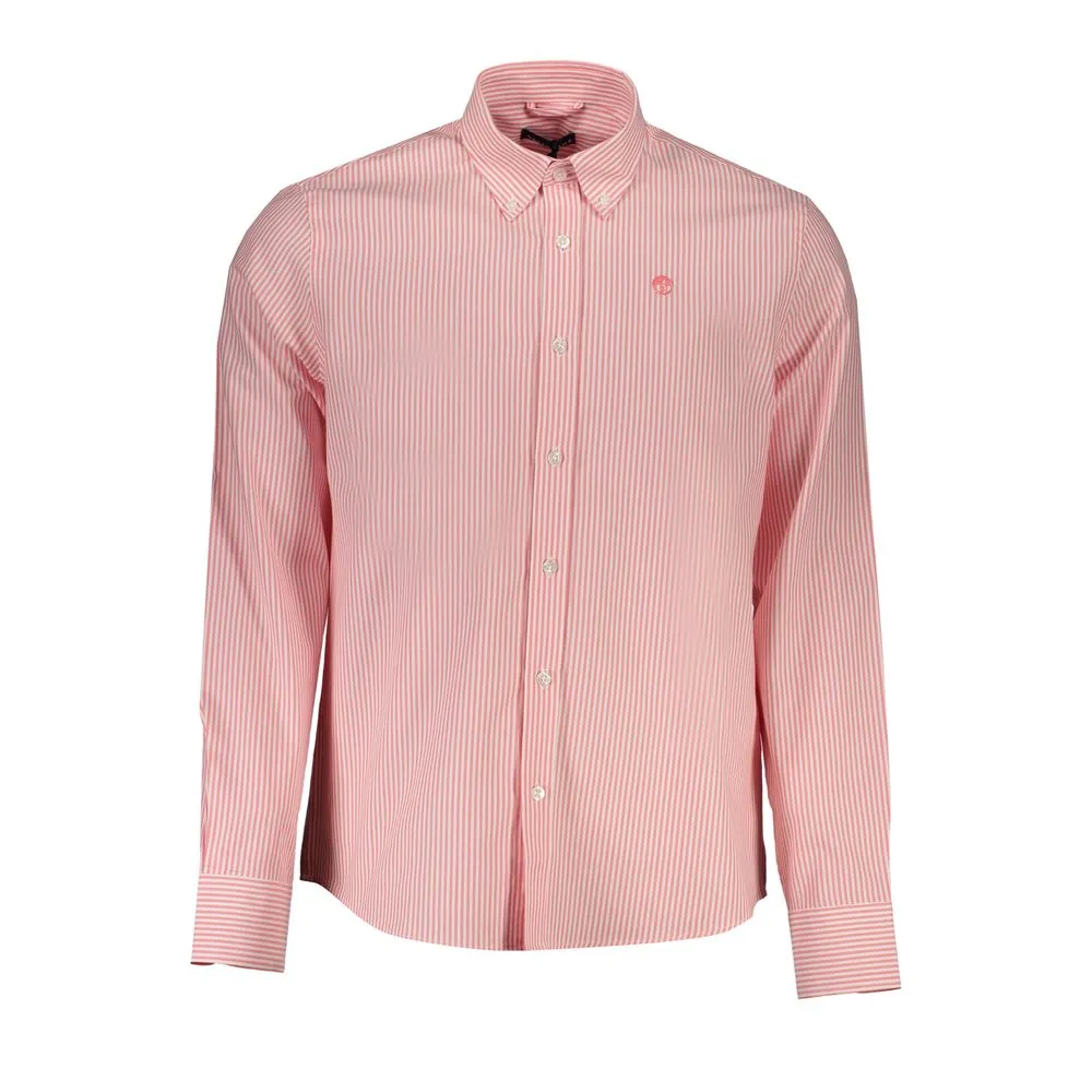 North Sails Men's Pink Cotton Shirt