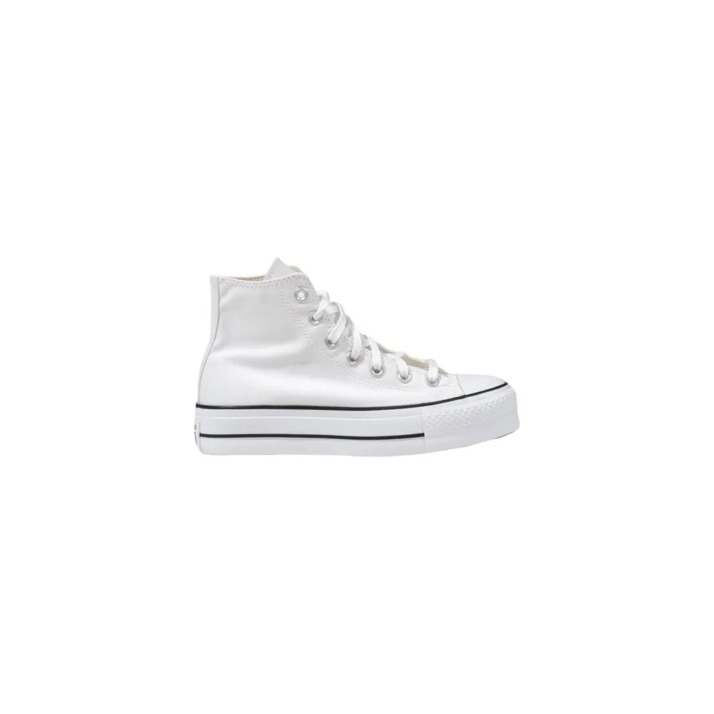 Converse Women's White Polyester Sneaker
