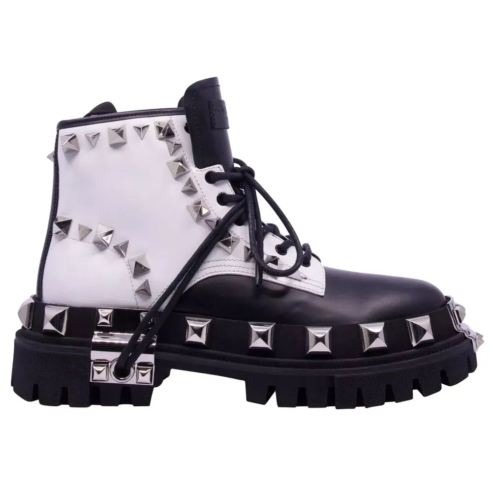 Dolce & Gabbana Women's Black Calfskin Calfskin Calfskin Boot