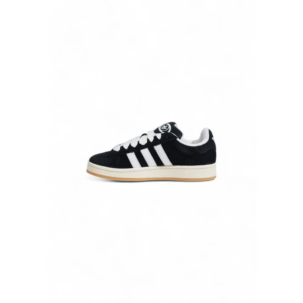 Adidas Women's Black Suede Leather Sneaker