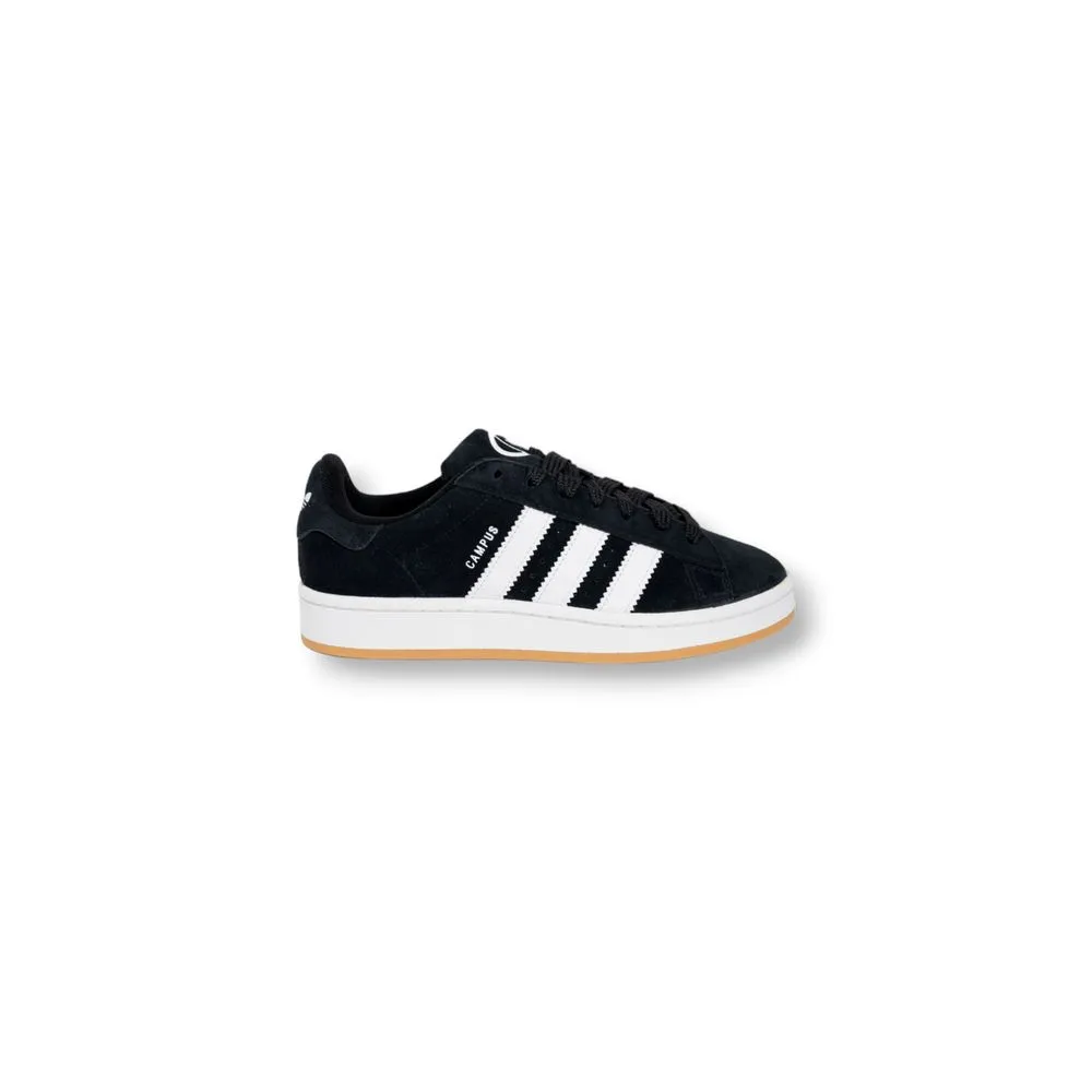 Adidas Women's Black Leather Sneaker