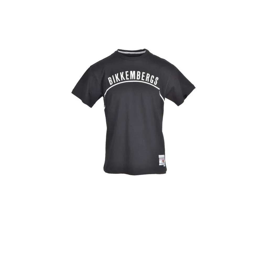 Bikkembergs Men's Black Cotton T-Shirt