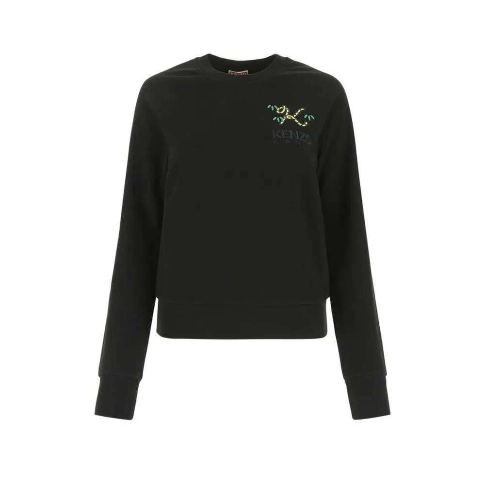 Kenzo Women's Black Cotton Sweater