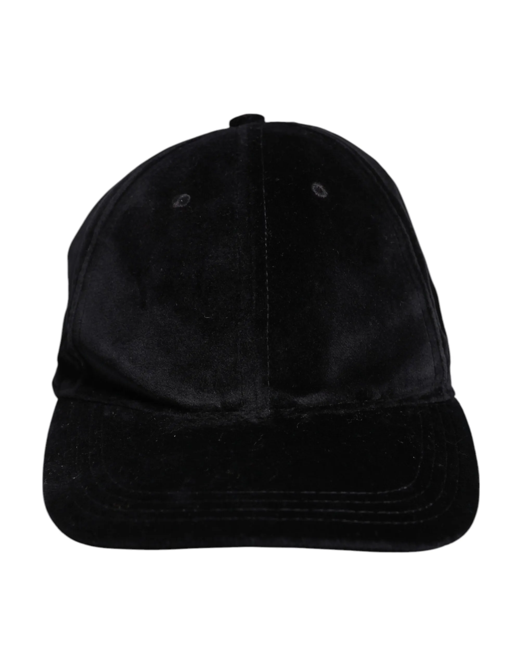 Dolce & Gabbana Men's Black Cotton 6 Panels Baseball Cap