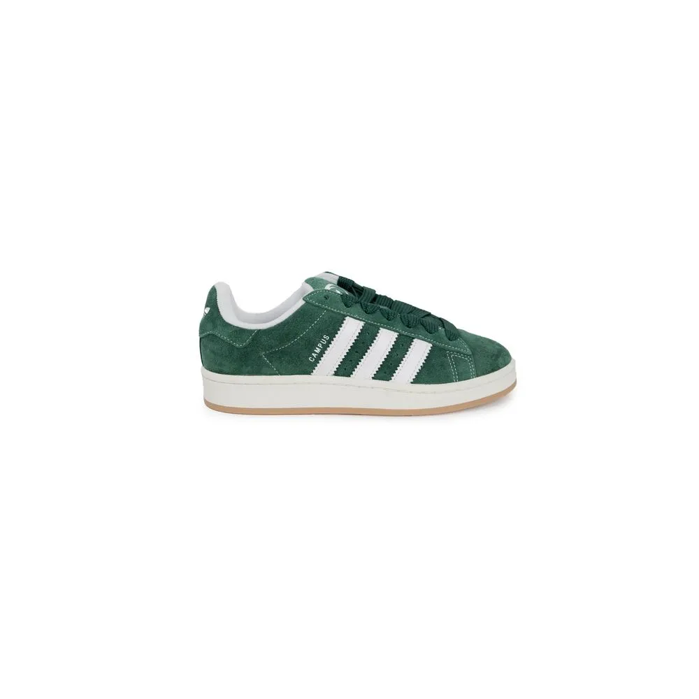 Adidas Men's Green Suede Leather Sneaker