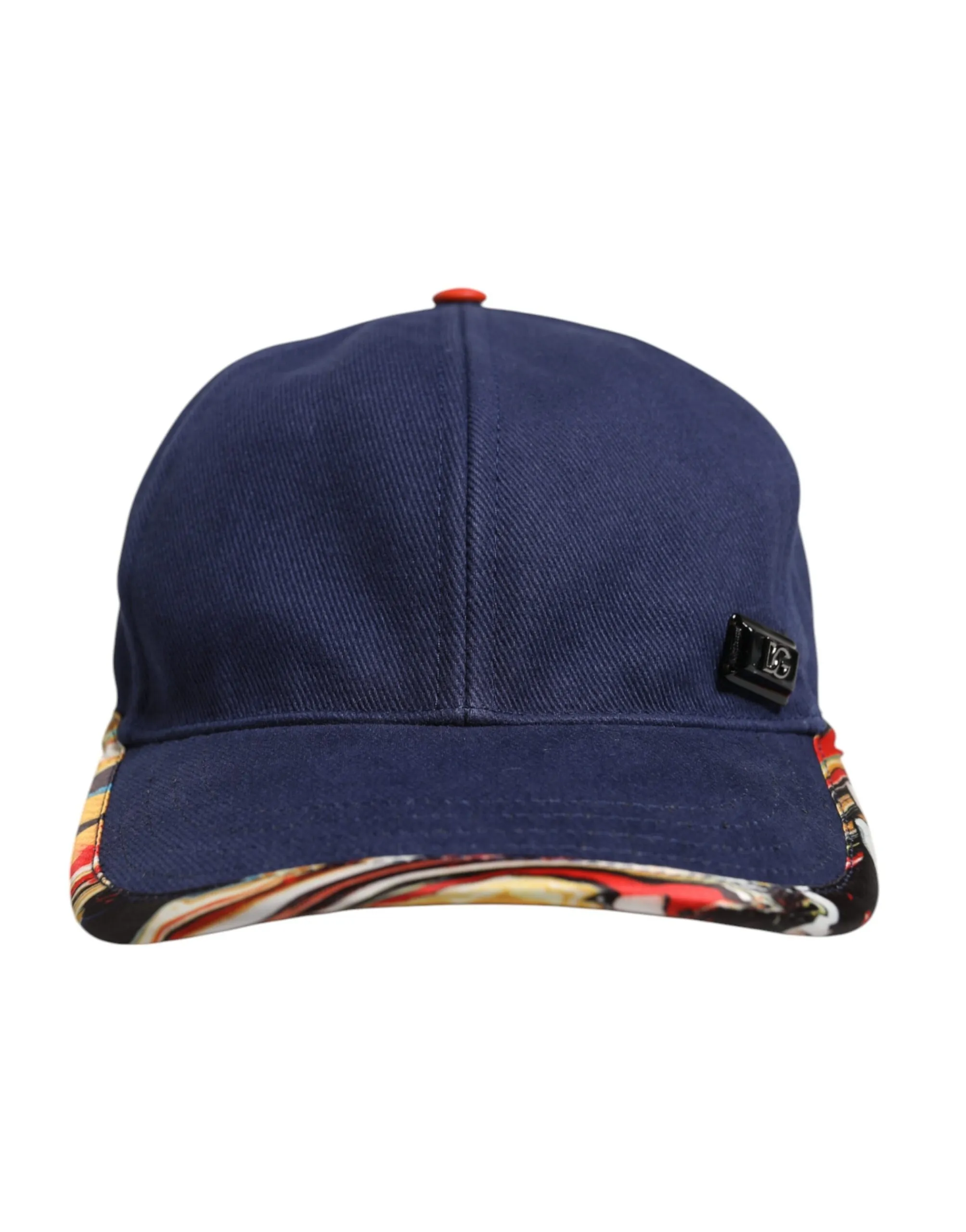 Dolce & Gabbana Men's Blue Cotton 6 Panels Baseball Cap