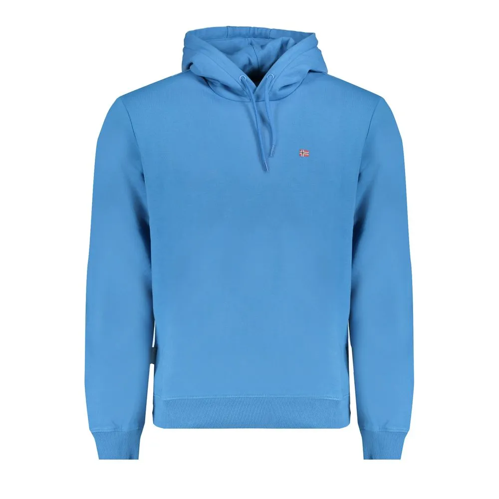Napapijri Men's Blue Cotton Sweater
