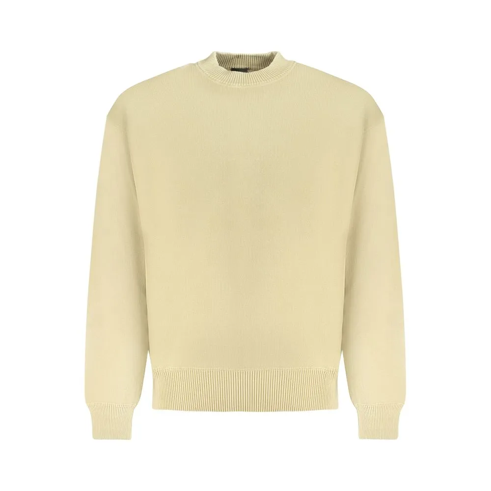 Hugo Boss Beige Cotton Men Sweater