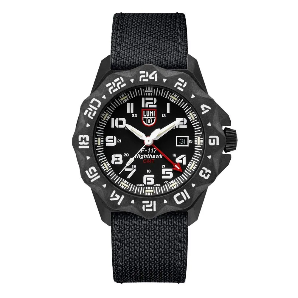 Luminox Men's Black Fabric Watch