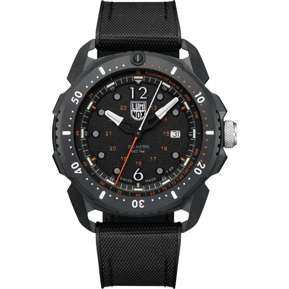 Luminox Men's Black Rubber Watch