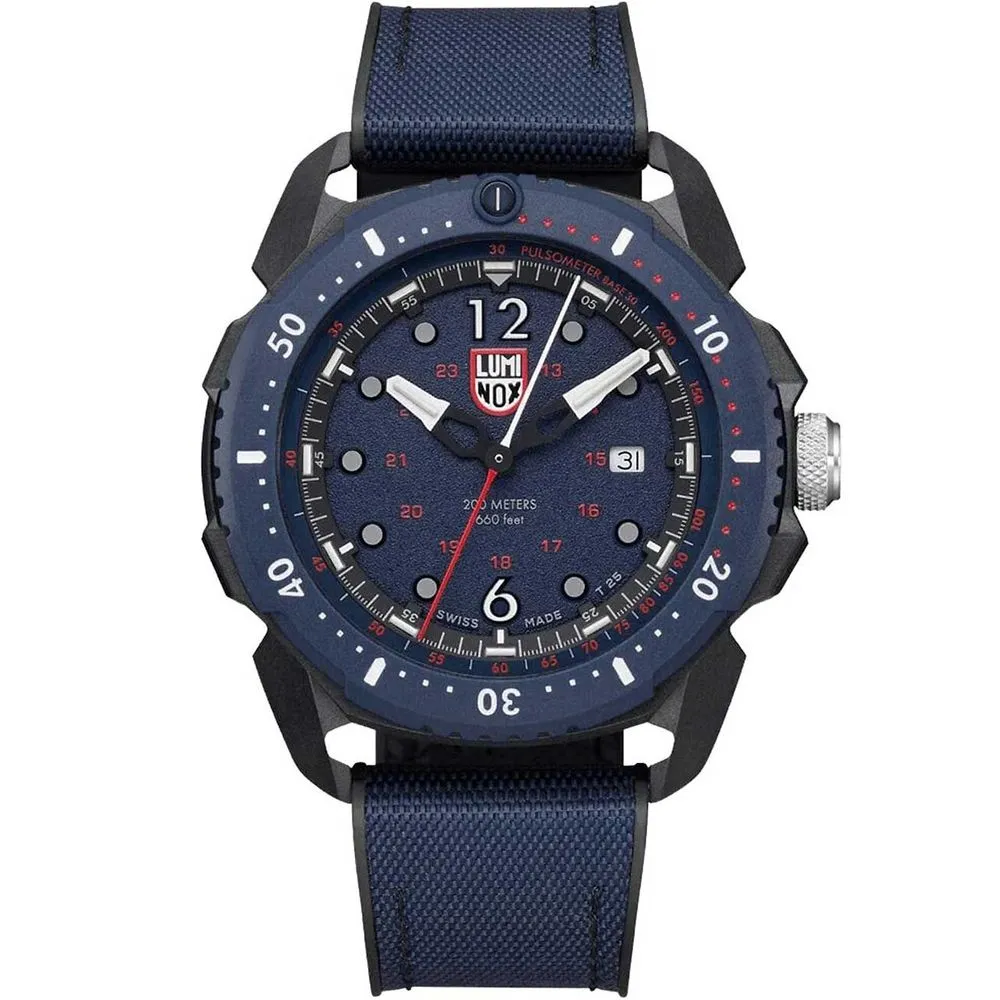Luminox Men's Blue Rubber Watch
