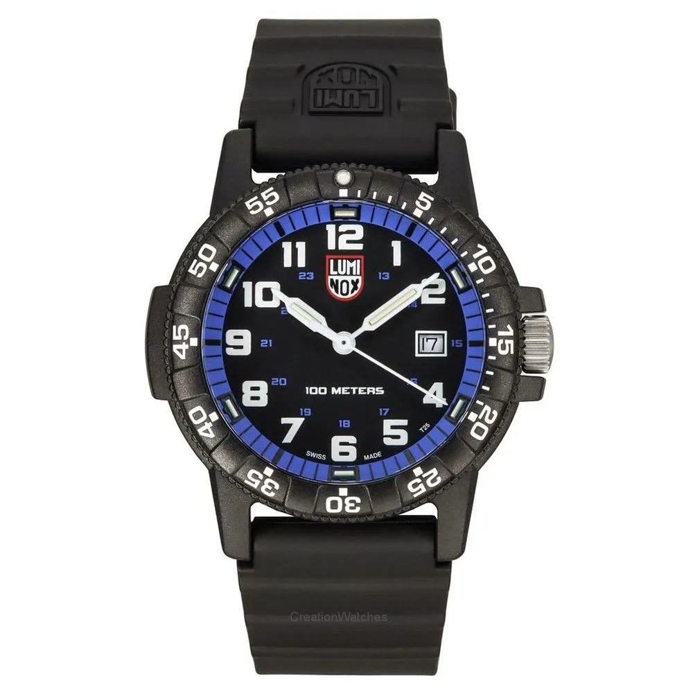 Luminox Men's Black Rubber Watch
