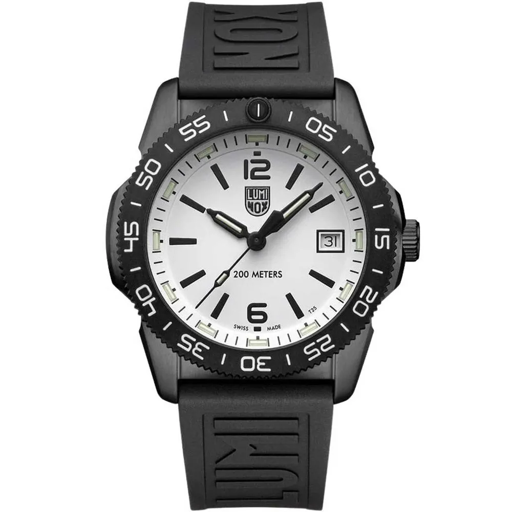 Luminox Women's Black Rubber Watch