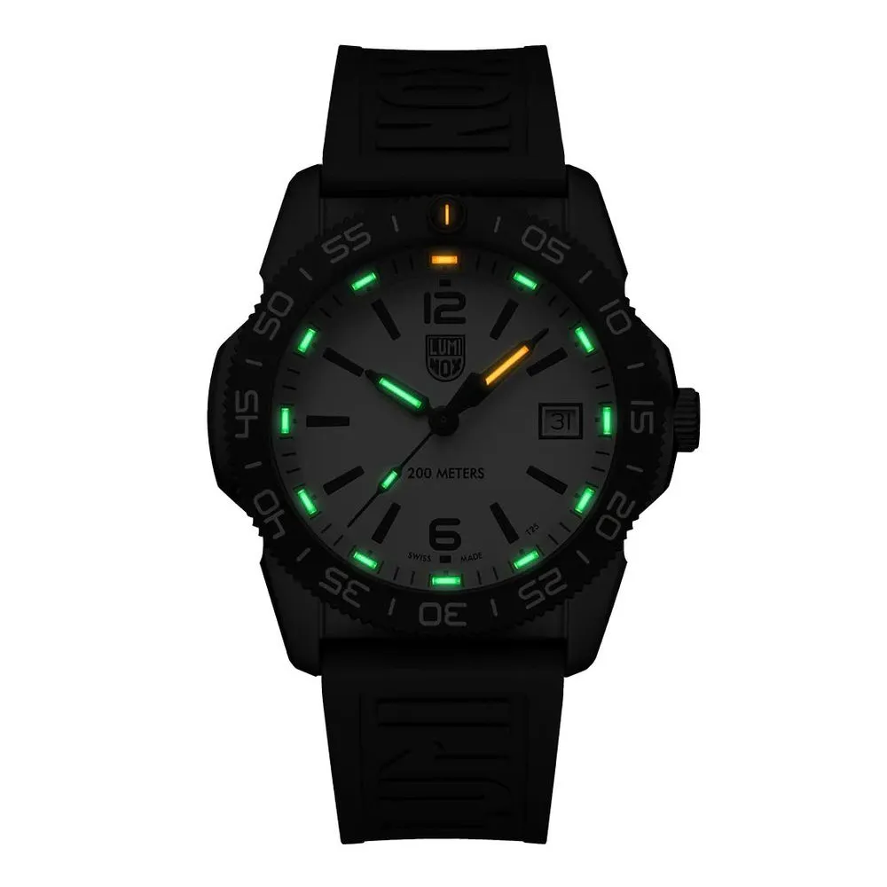 Luminox Women's Black Rubber Watch