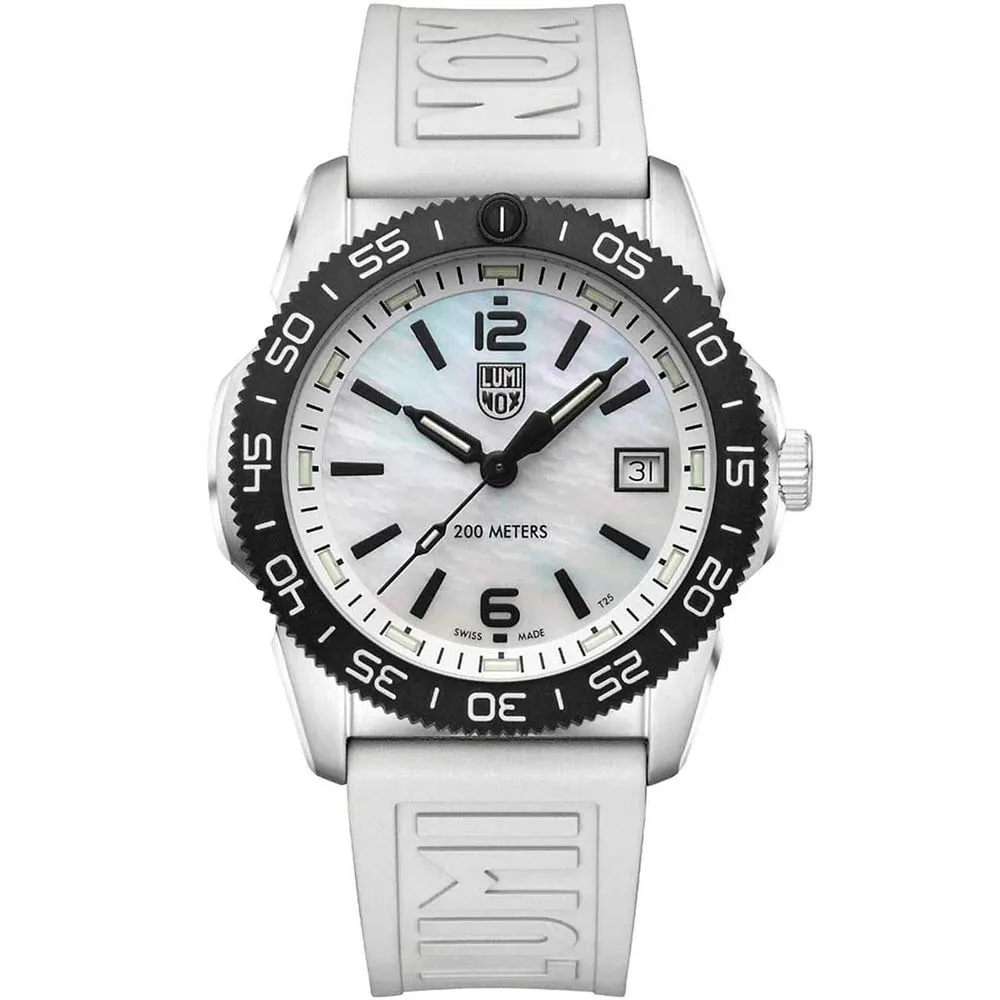 Luminox Women's White Rubber Watch