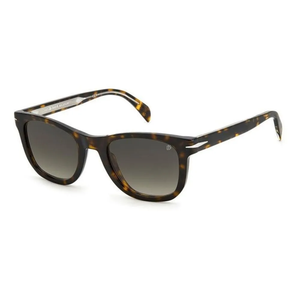 David Beckham Men's Brown Acetate Sunglasses