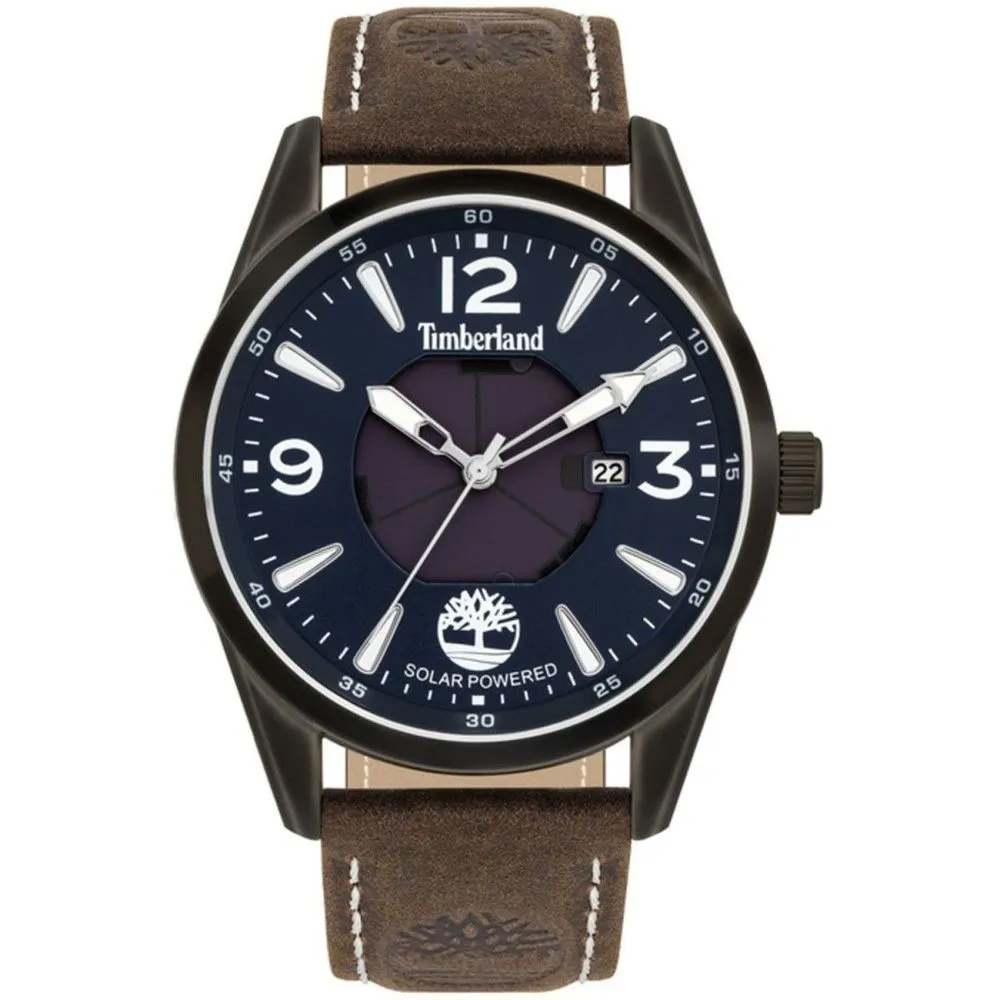 Timberland Men's Brown Leather Watch