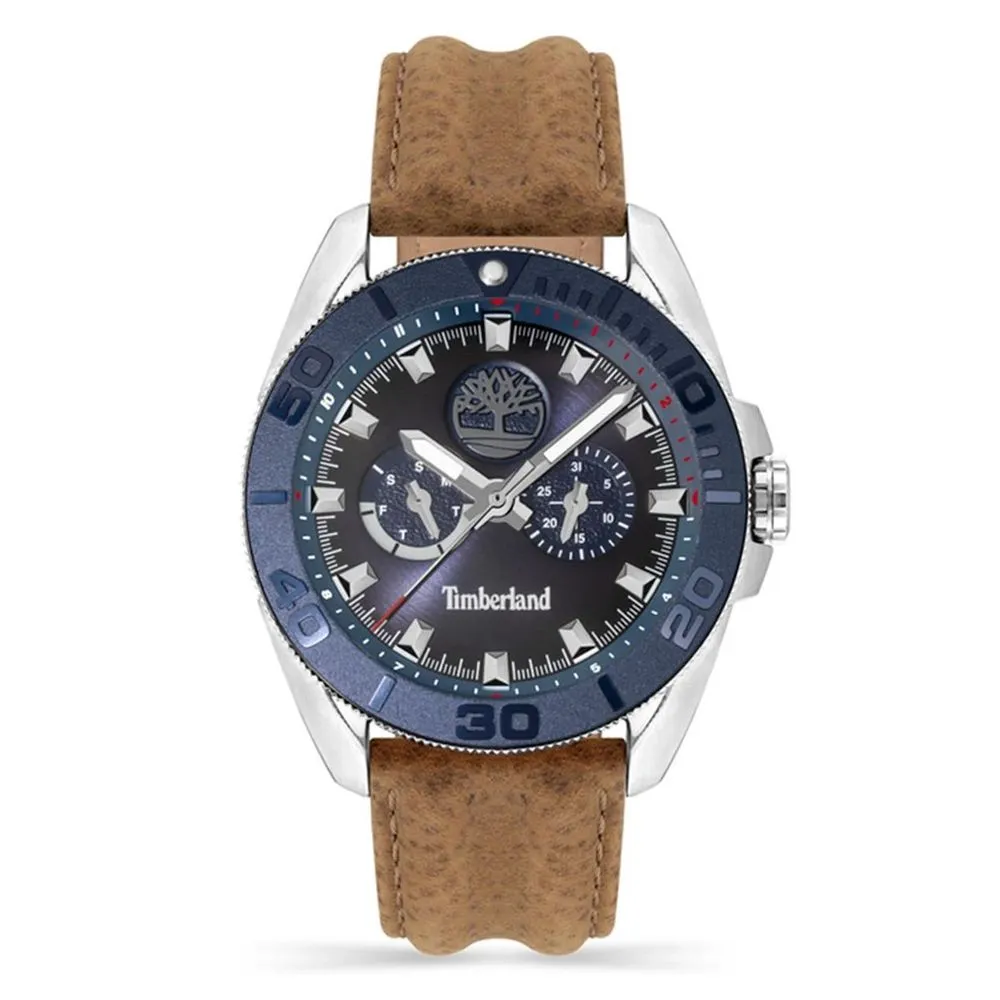 Timberland Men's Brown Leather Watch