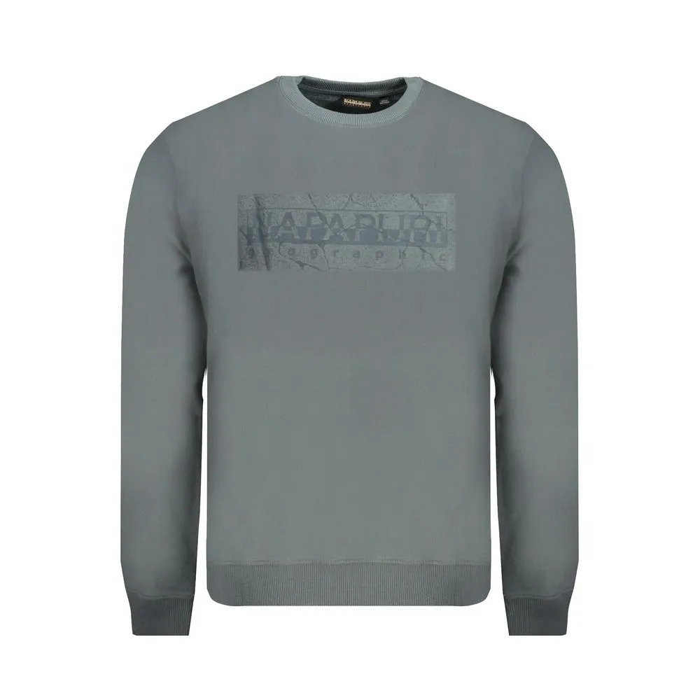Napapijri Men's Green Cotton Sweater