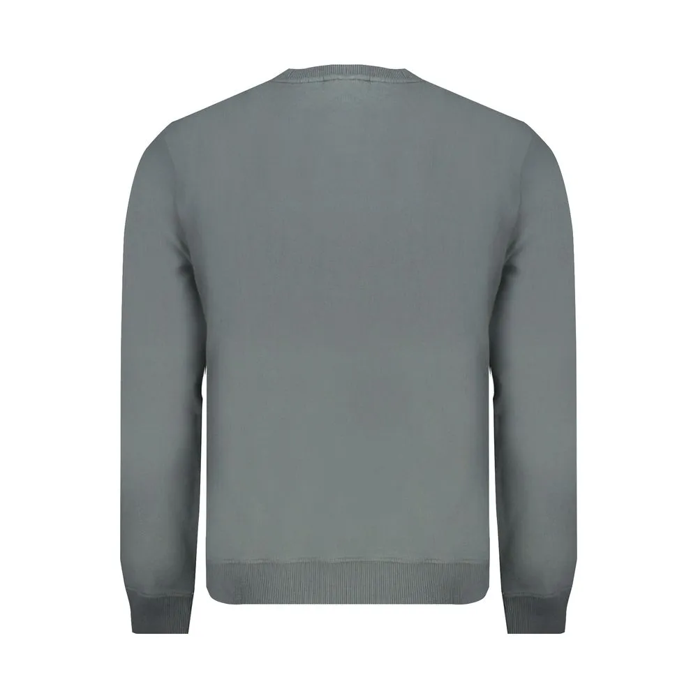 Napapijri Men's Green Cotton Sweater