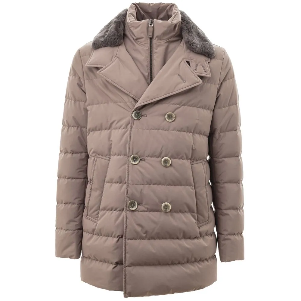 Herno Men's Gray Polyester Jacket