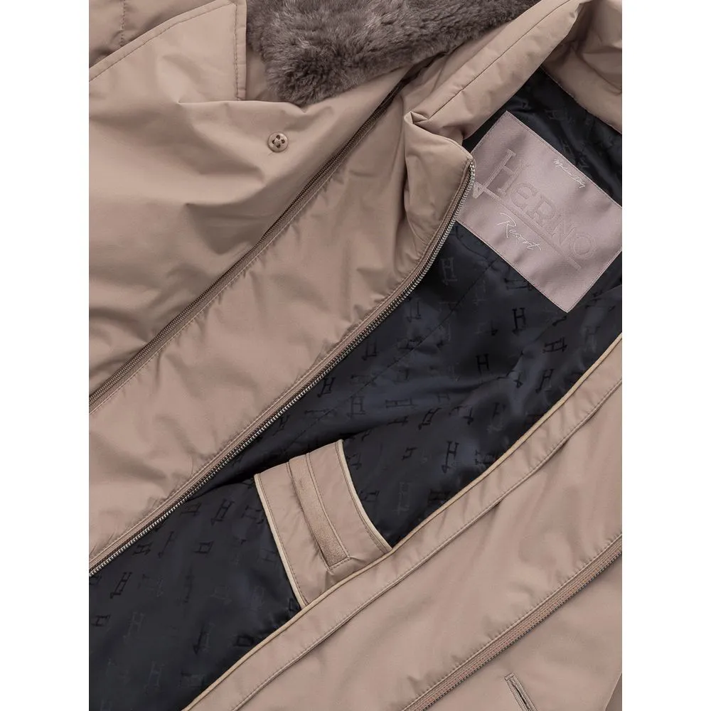 Herno Men's Gray Polyester Jacket