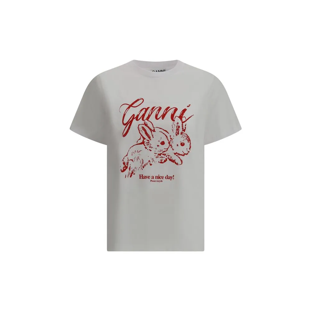 Ganni Women's Bunnies T-shirt