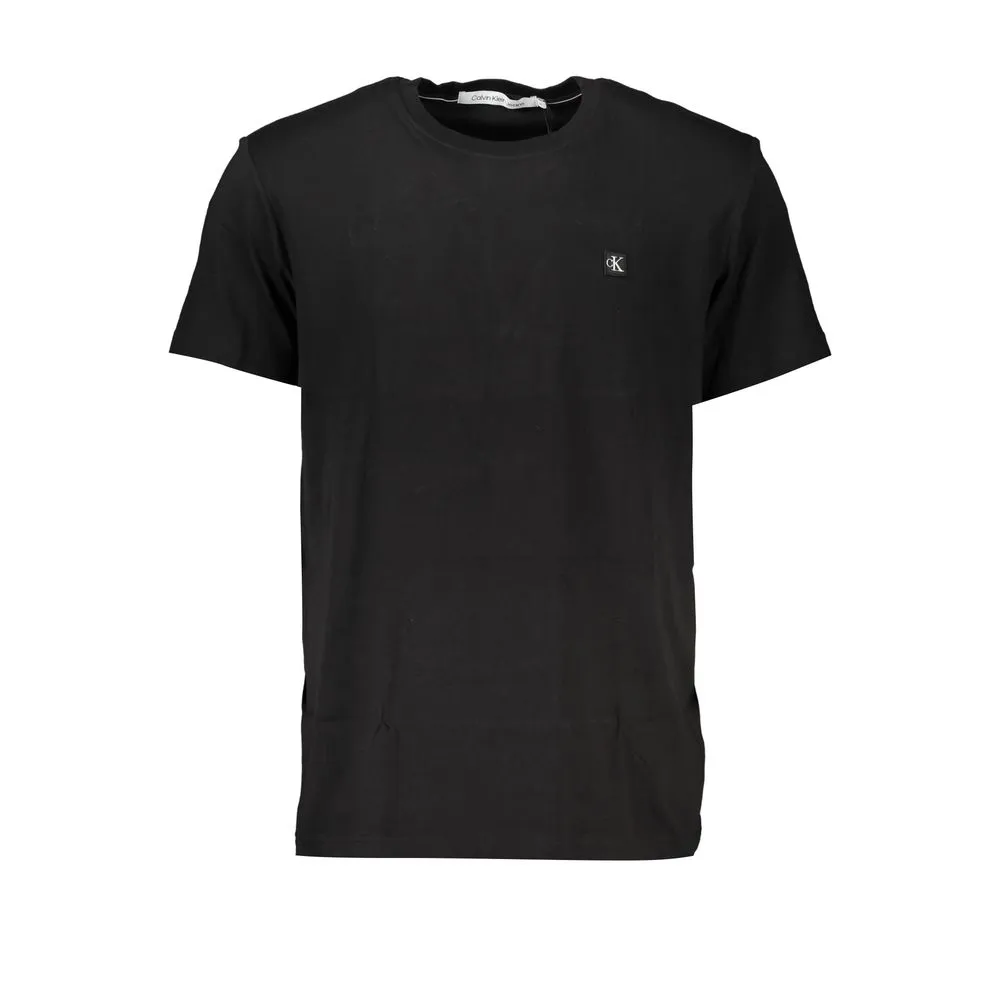 Calvin Klein Men's Black Cotton T-Shirt