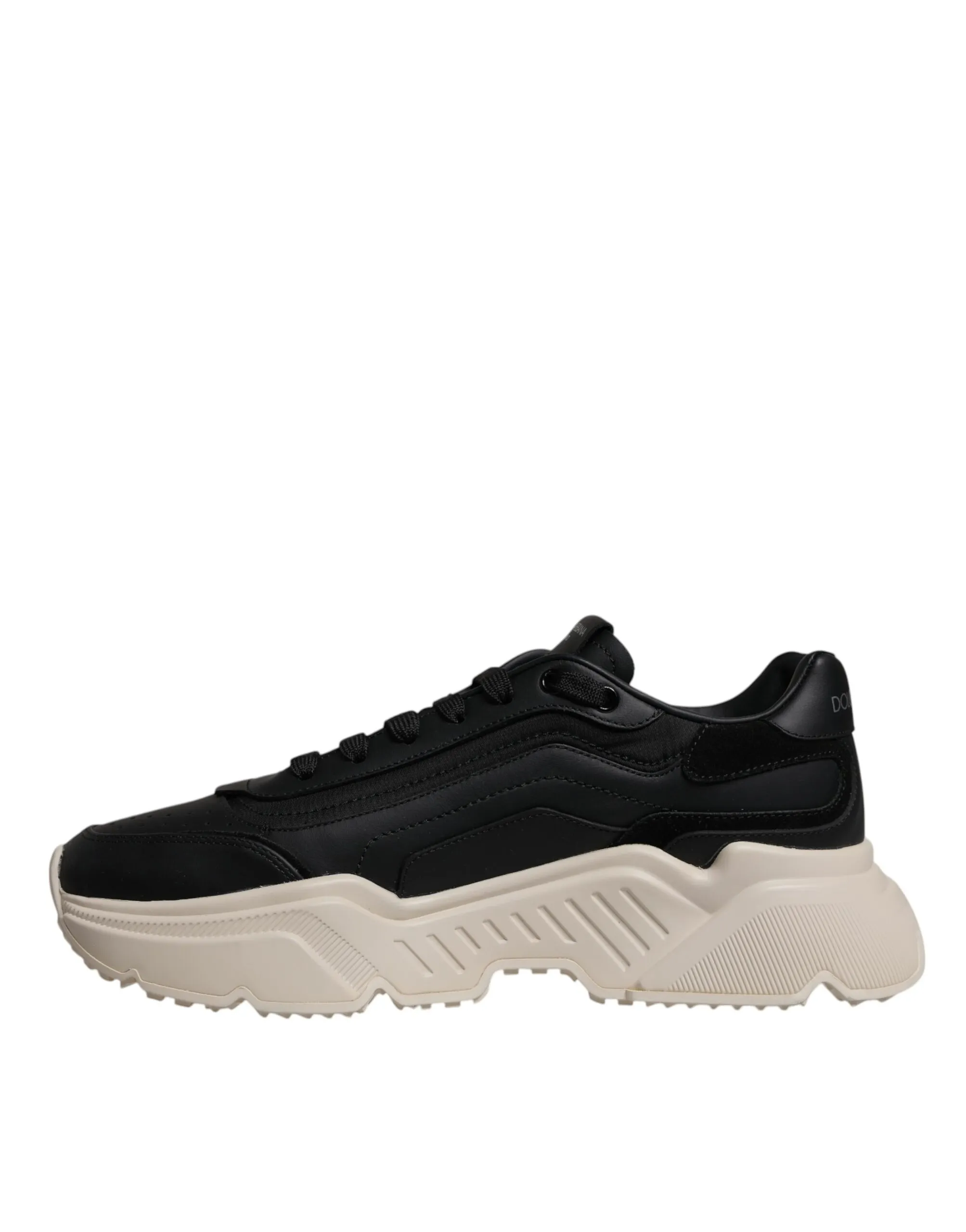 Dolce & Gabbana Men's Black White Daymaster Low Top Sneakers Shoes