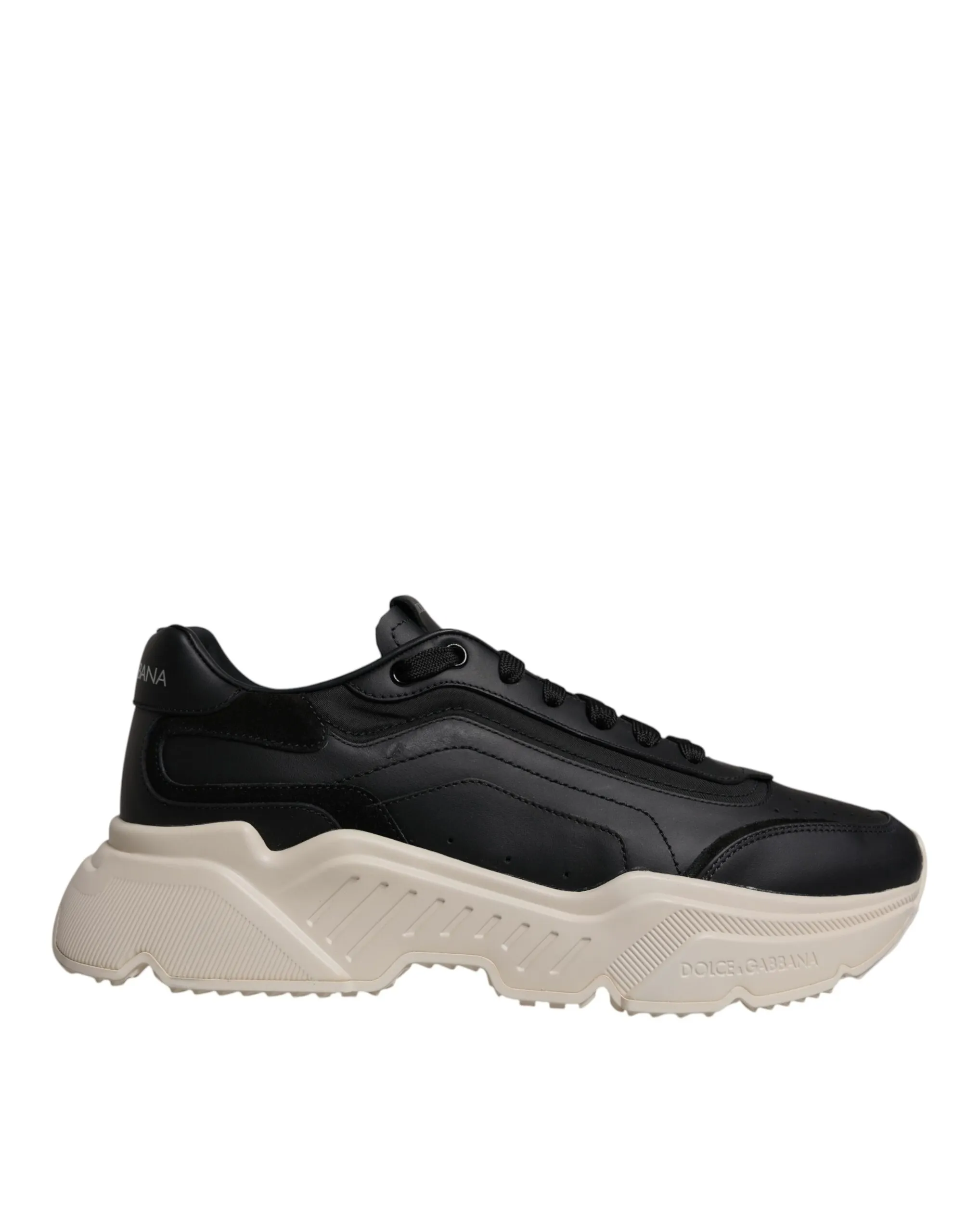 Dolce & Gabbana Men's Black White Daymaster Low Top Sneakers Shoes