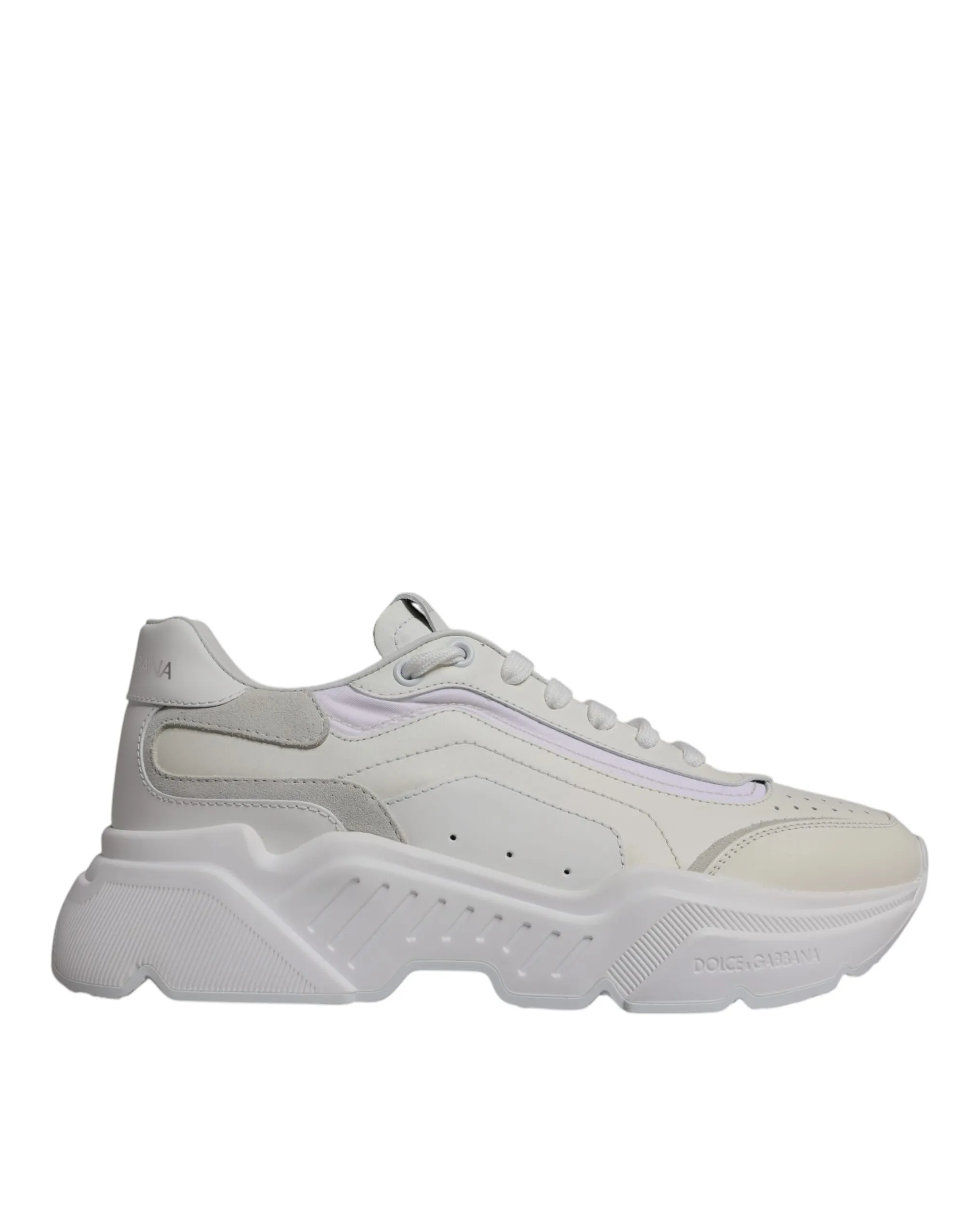 Dolce & Gabbana Men's White Daymaster Low Top Sneakers Shoes