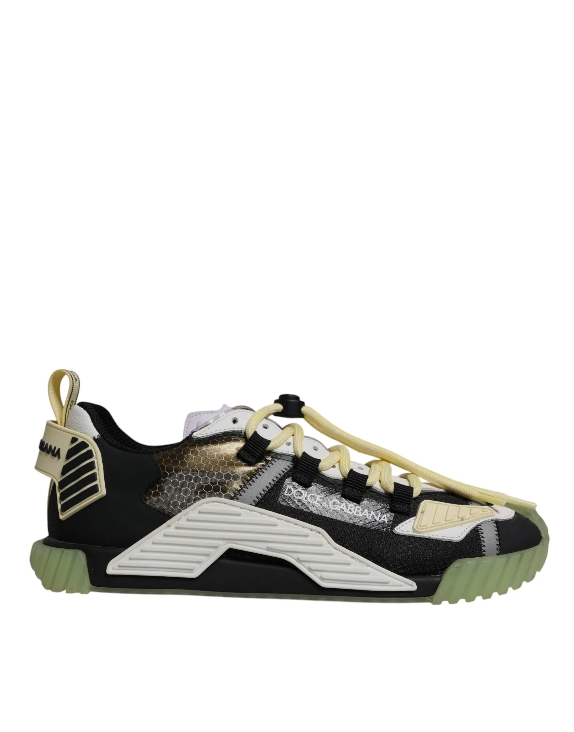 Dolce & Gabbana Men's Multicolor Lace Up Low Top NS1 Sneakers Shoes