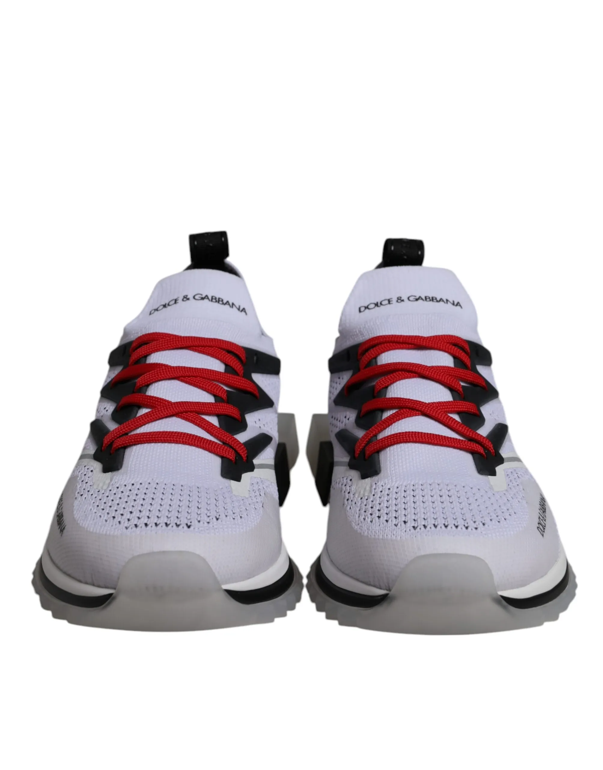 Dolce & Gabbana Men's White SORRENTO Sport Stretch Sneakers Shoes