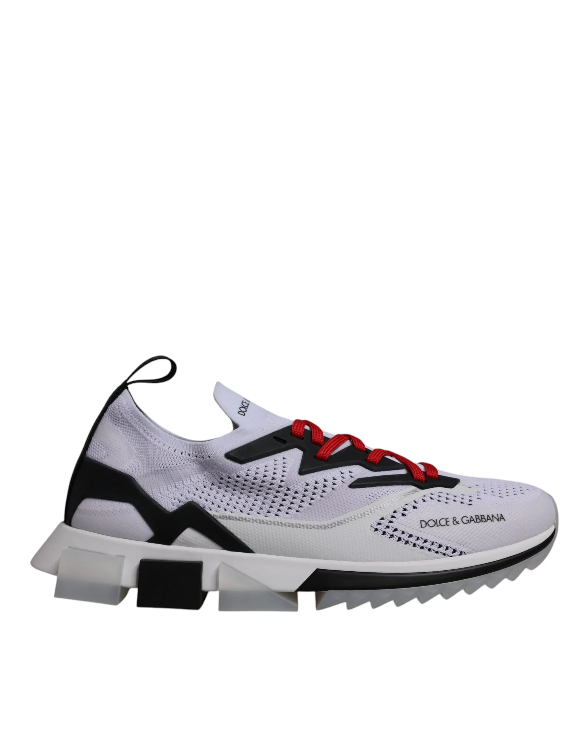 Dolce & Gabbana Men's White SORRENTO Sport Stretch Sneakers Shoes