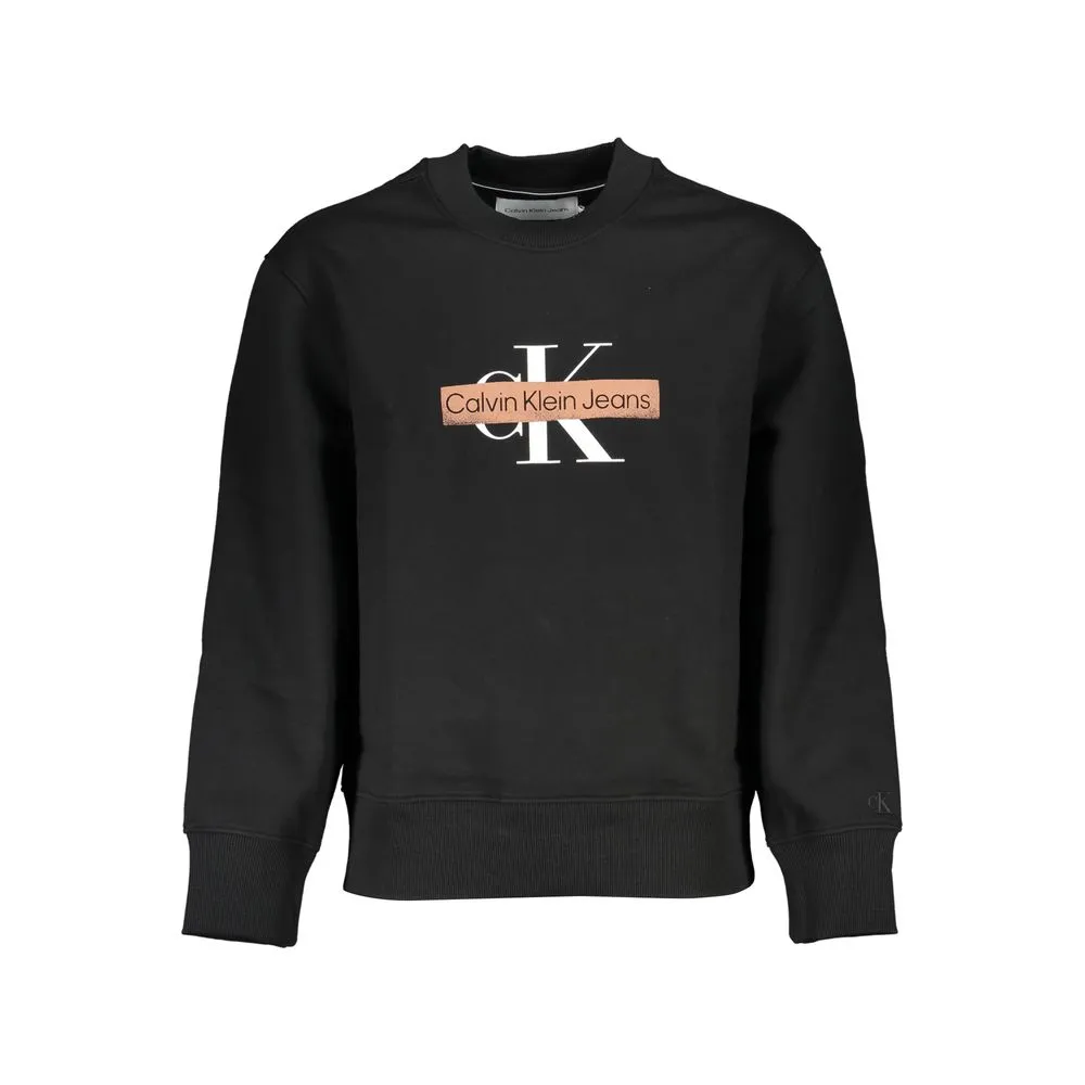 Calvin Klein Men's Sleek Fleece Crew Neck Sweatshirt