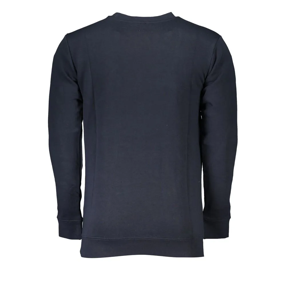 Cavalli Class Men's Blue Cotton Sweater