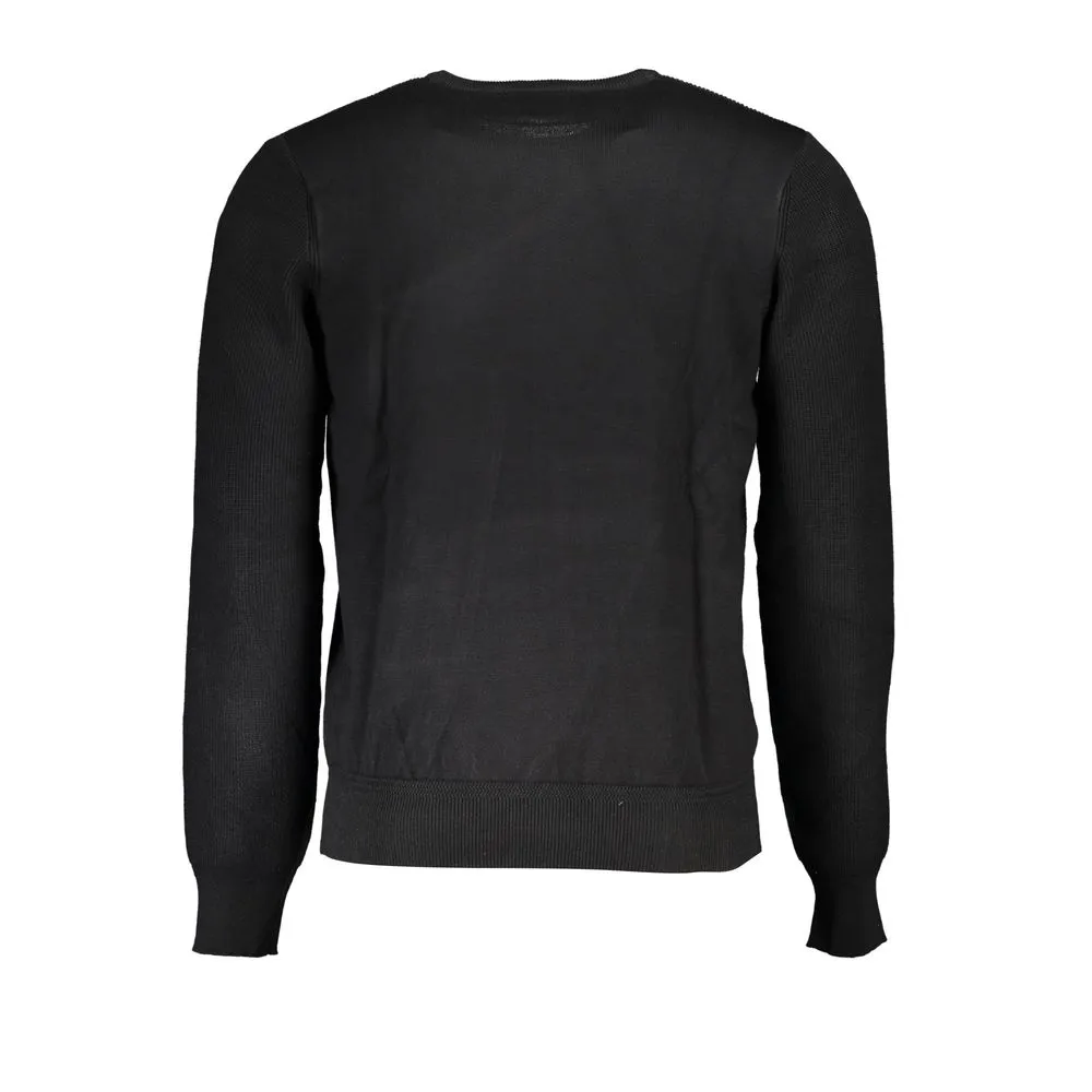 U.S. Grand Polo Men's Elegant Long Sleeve Crew Neck Sweater