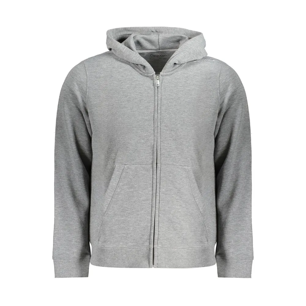 Calvin Klein Men's Gray Polyester Sweater