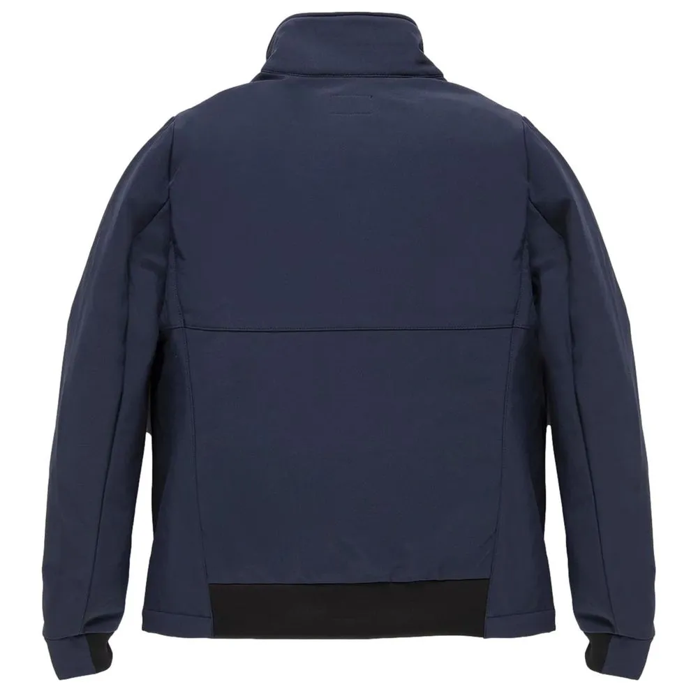 Refrigiwear Men's Blue Nylon Jacket