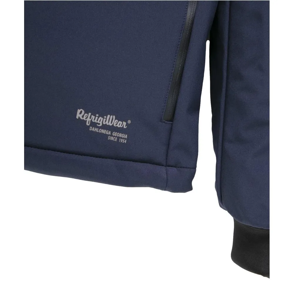 Refrigiwear Men's Blue Nylon Jacket