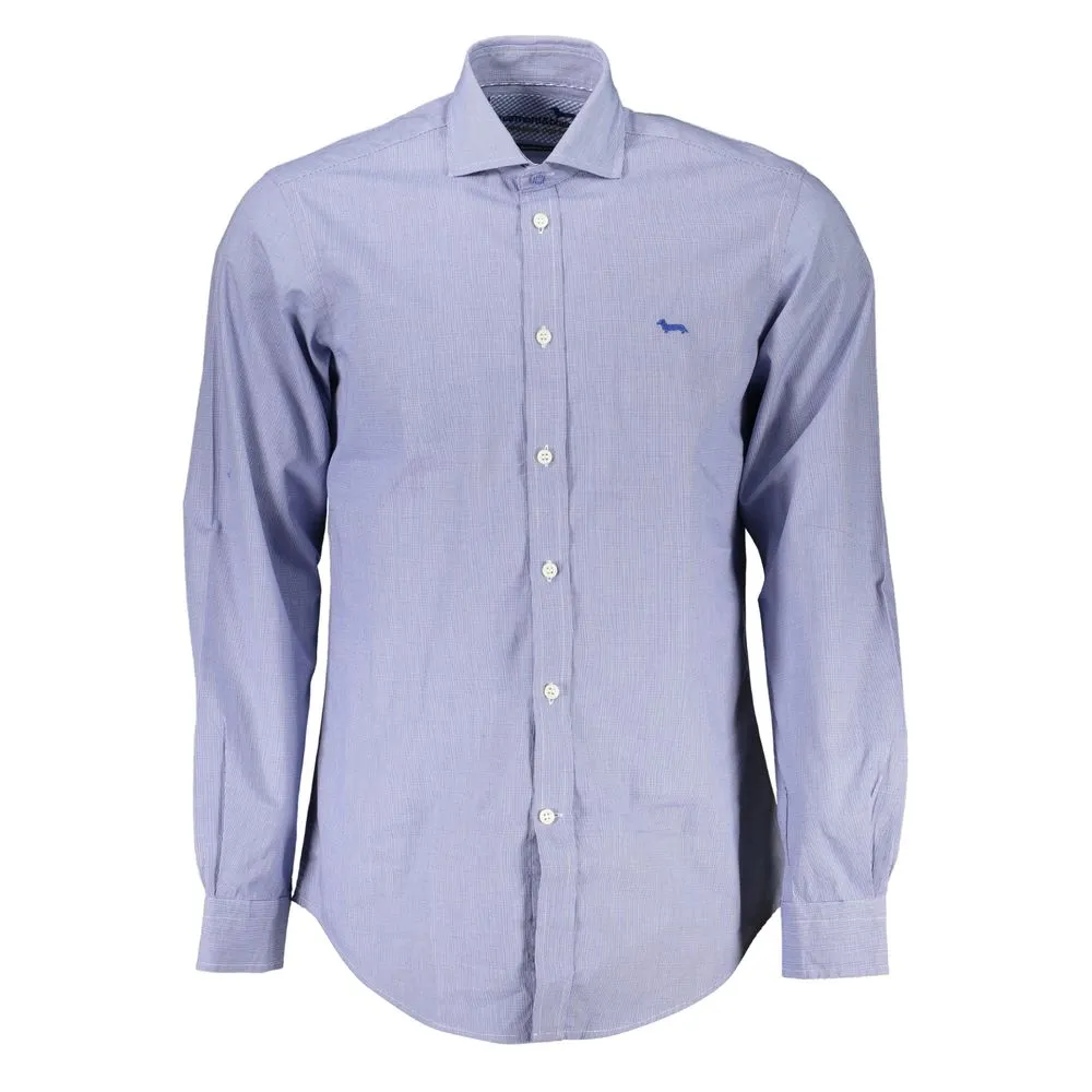 Harmont & Blaine Men's Elegant Long Sleeve French Collar Shirt
